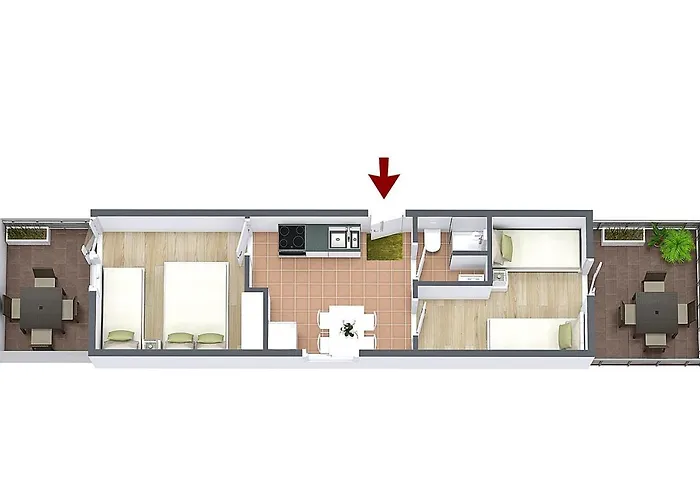 With Parking Space Pisak, Omis - 16239 * Pisak